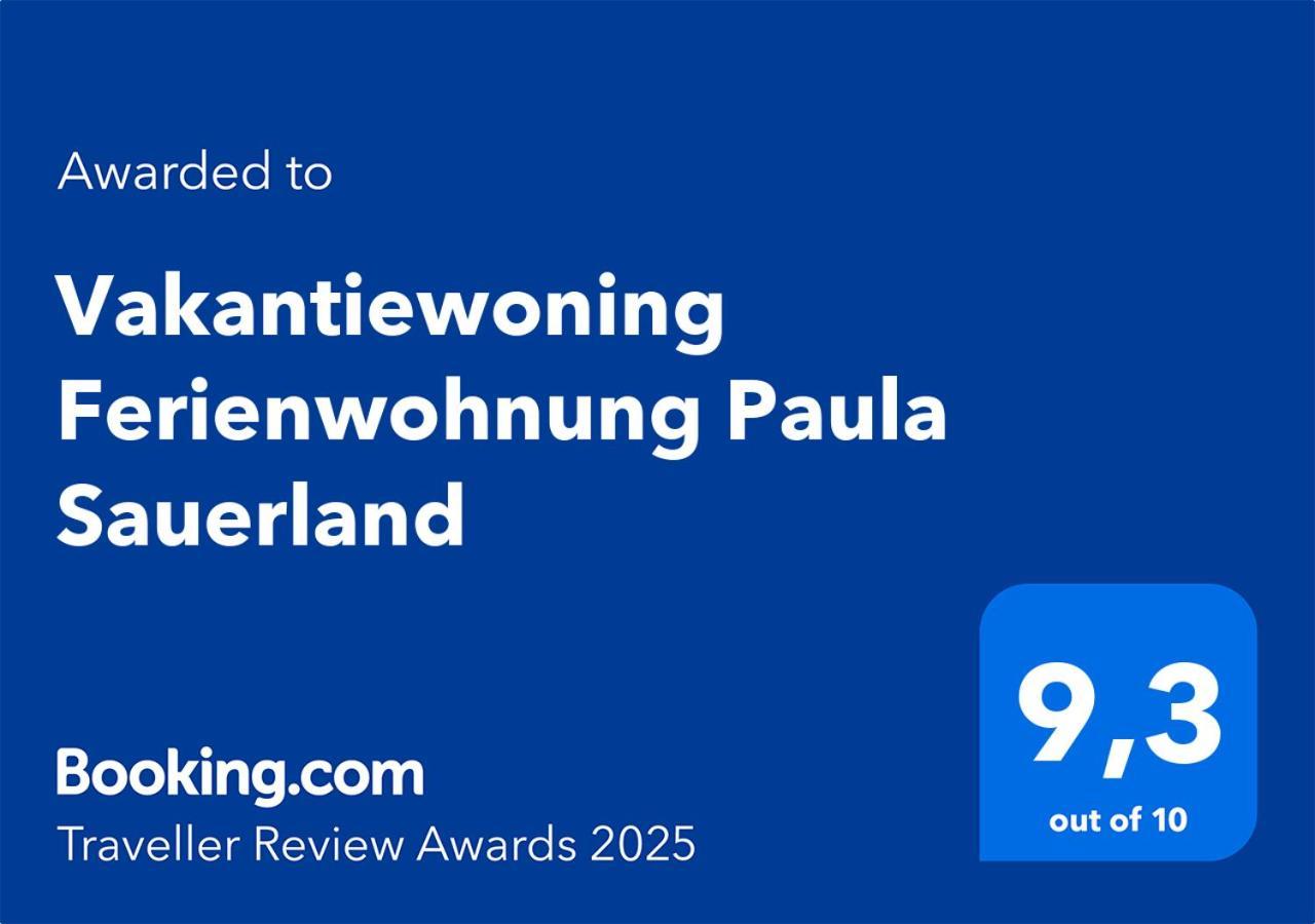 Vakantiewoning Ferienwohnung Paula Sauerland Schmallenberg Buitenkant foto